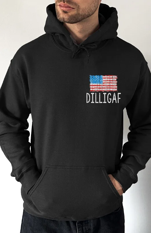 Deal Mania Simple The American Pullover Hoodie
