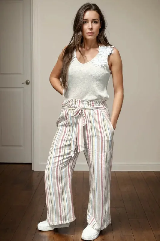 Exclusive Weekend Offers Inside Cool It - Striped Culottes