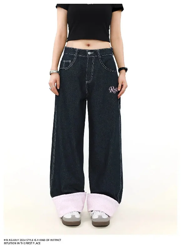 Unbeatable Prices Folded Striped Jeans