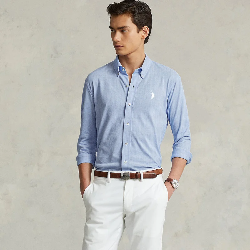 Online Only Polo Republica Men's Premium Pony Embroidered Plain Casual Shirt II