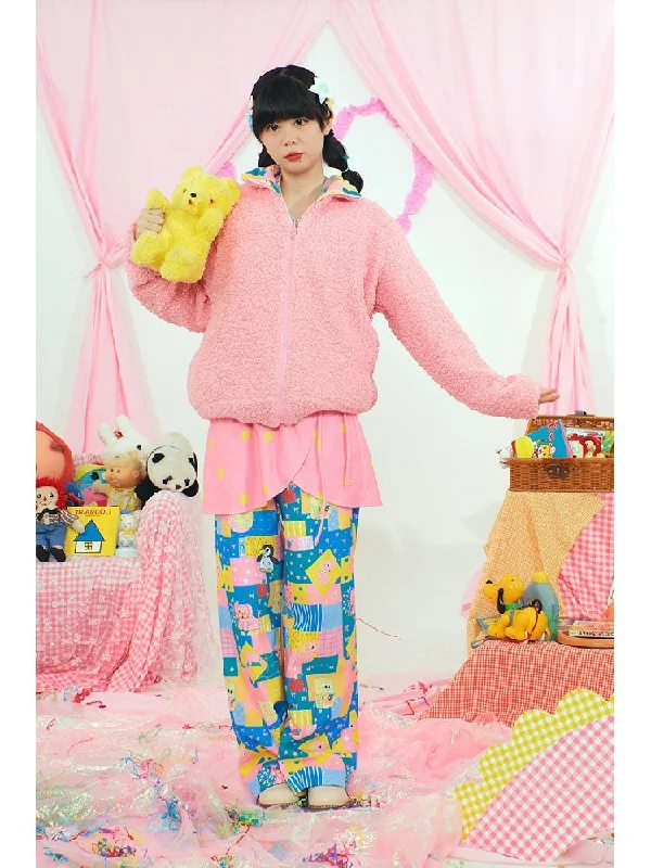 Shop and Save Printed Shaker Pants [s0000004662]