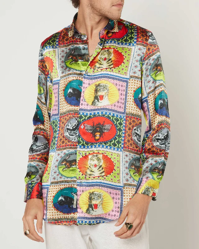 Time-Limited Offer Bali Silk Shirt