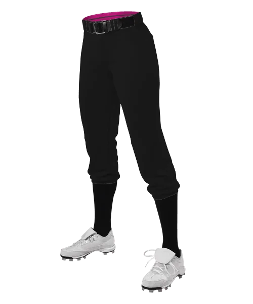 Act Now Alleson Youth 615PSG Belted Speed Premium Fastpitch Softball Pants