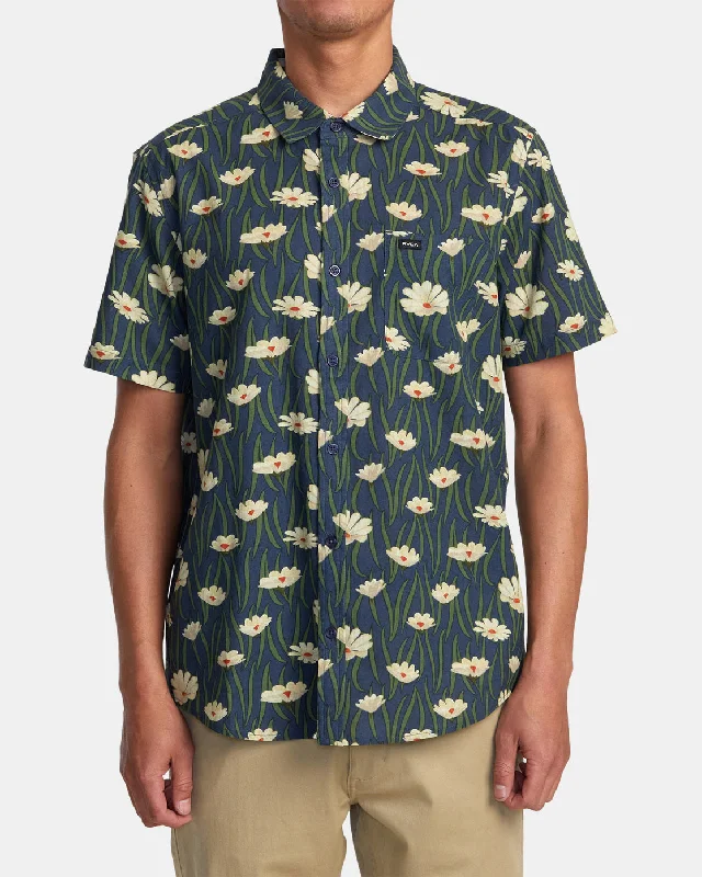 Can't Miss Rvgazi Short Sleeve Shirt - Moody Blue