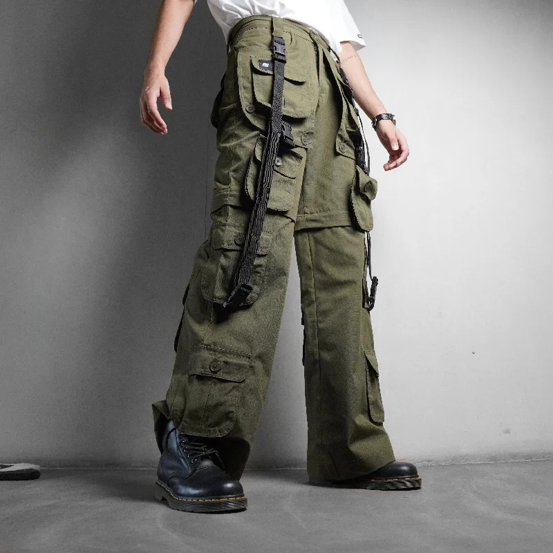 Hot Deal OLIVE RIPSTOP CARGOS