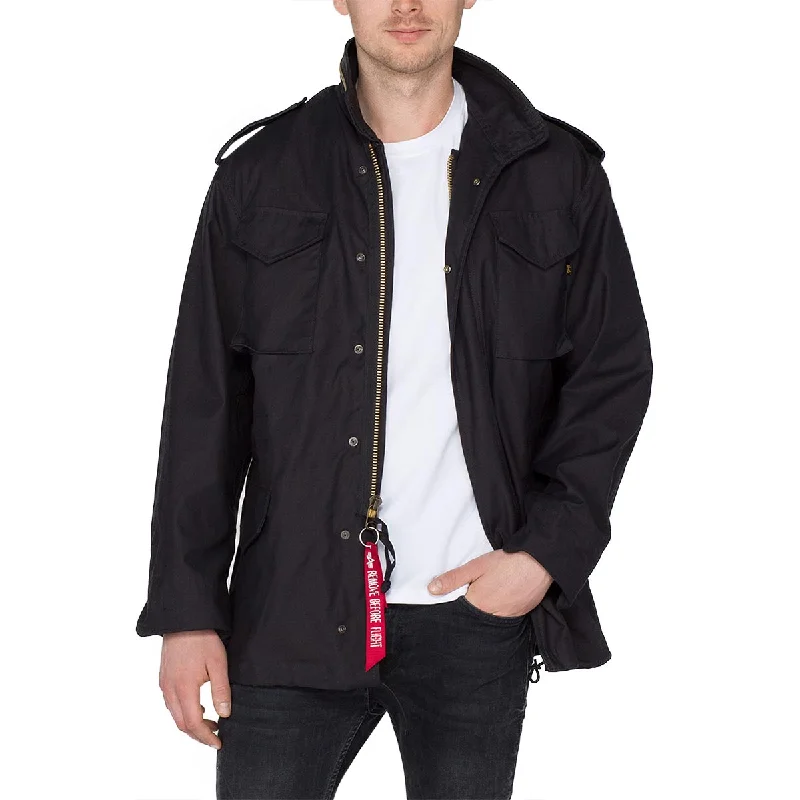 Today Only Alpha Industries M-65 Field Jacket Black