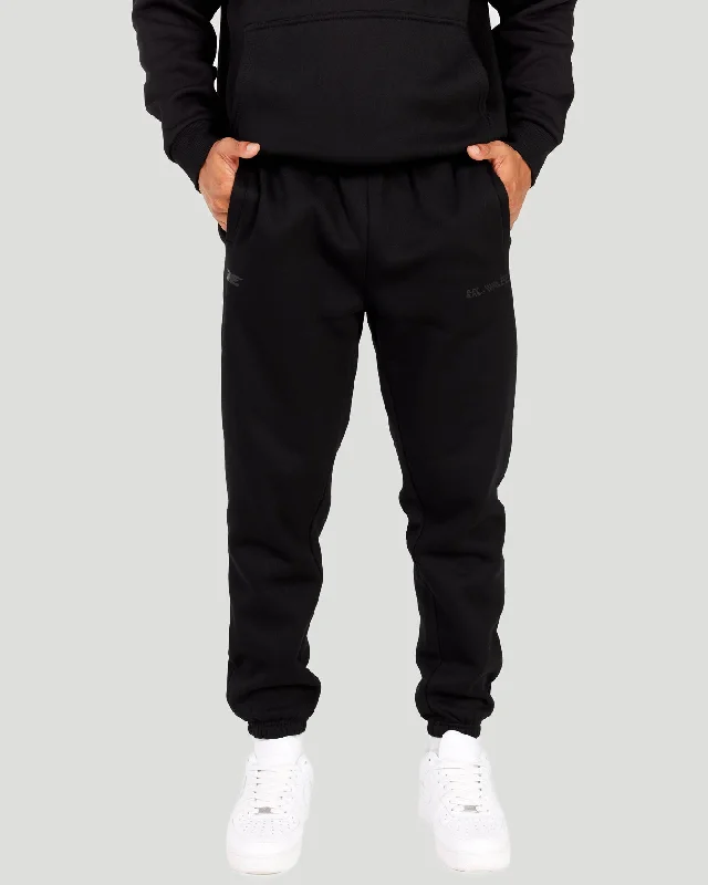 Don't Wait Capital V2 Jogger - Black / Black