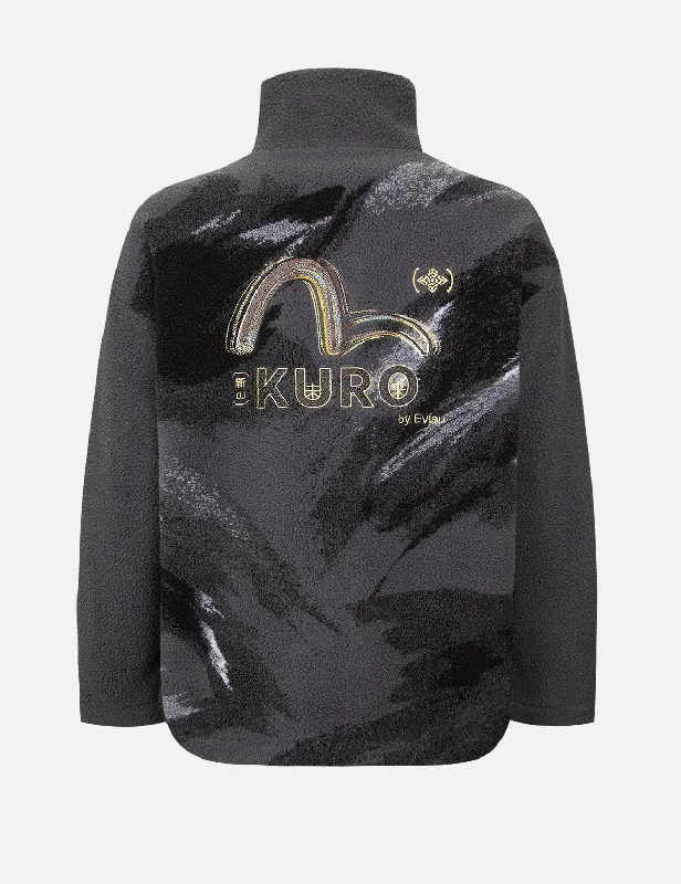 Deal of the Day Brush Camouflage Jacquard Fleece Jacket