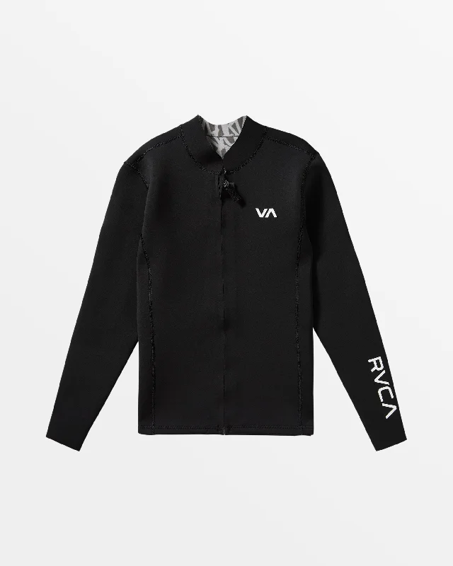 Closeout Sale 2mm Balance Front Zip Wetsuit Jacket - Black