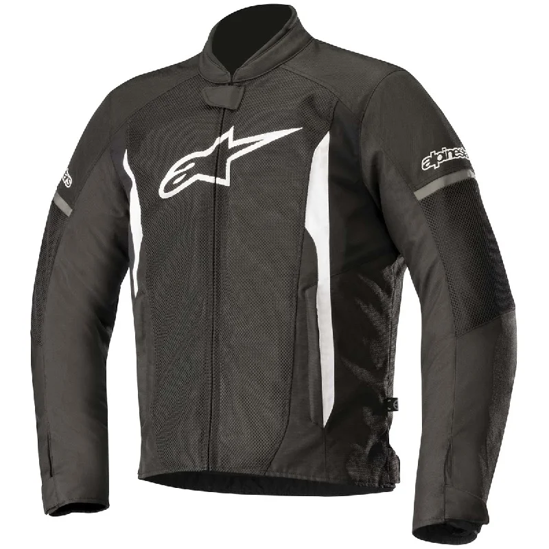 Bargain Prices Alpinestars Men’s T-Faster Air Black and White Textile Jacket