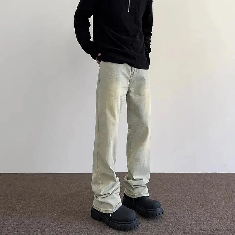 Hurry In Light Washed Bootcut Jeans