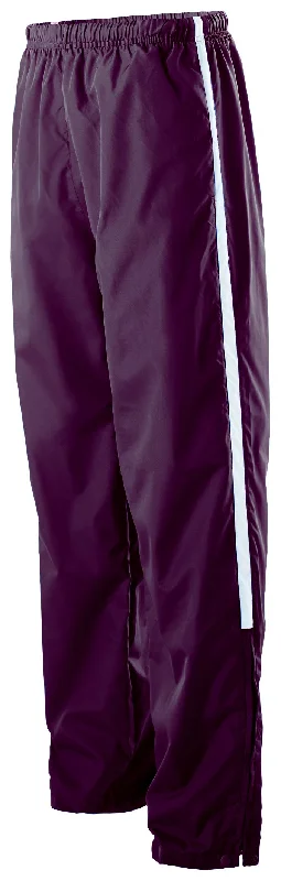 MAROON/WHITE