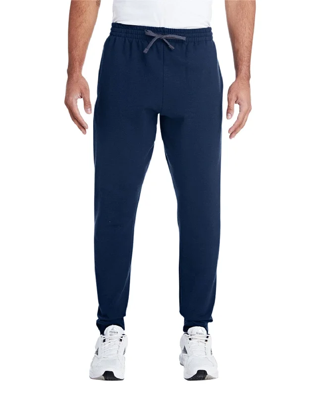 Incredible Offers Jerzees Jogger Sweat Pant | J Navy/ Chrcl Gr
