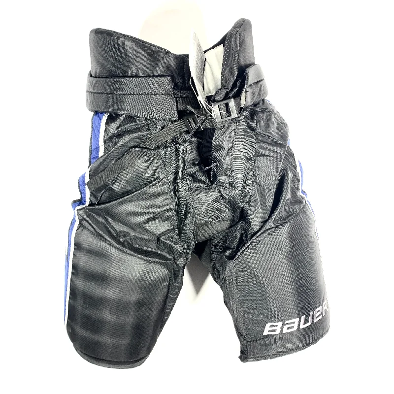 Weekend Shopping Extravaganza Bauer Supreme - NHL Pro Stock Hockey Pants - Tampa Bay Lightning (Black/Blue/White) Weekend Shopping Extravaganza Bauer Supreme - NHL Pro Stock Hockey Pants - Tampa Bay Lightning (Black/Blue/White)