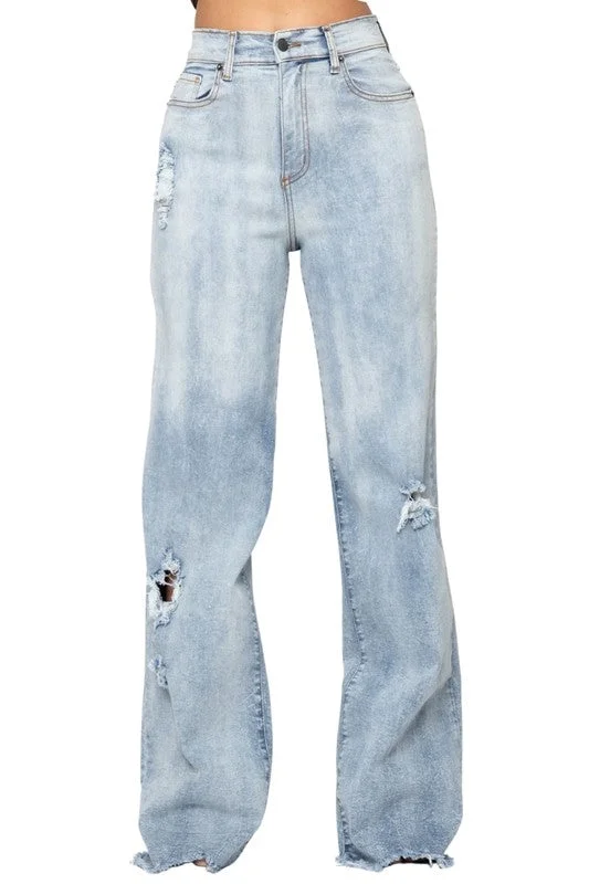 Hot Deal Wide Leg Jean