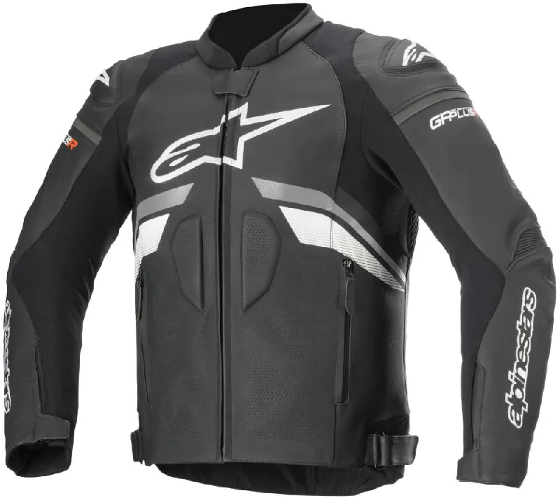 Loyalty Reward Alpinestars Men’s GP Plus R v3 Airflow Black, Grey and White Leather Jacket