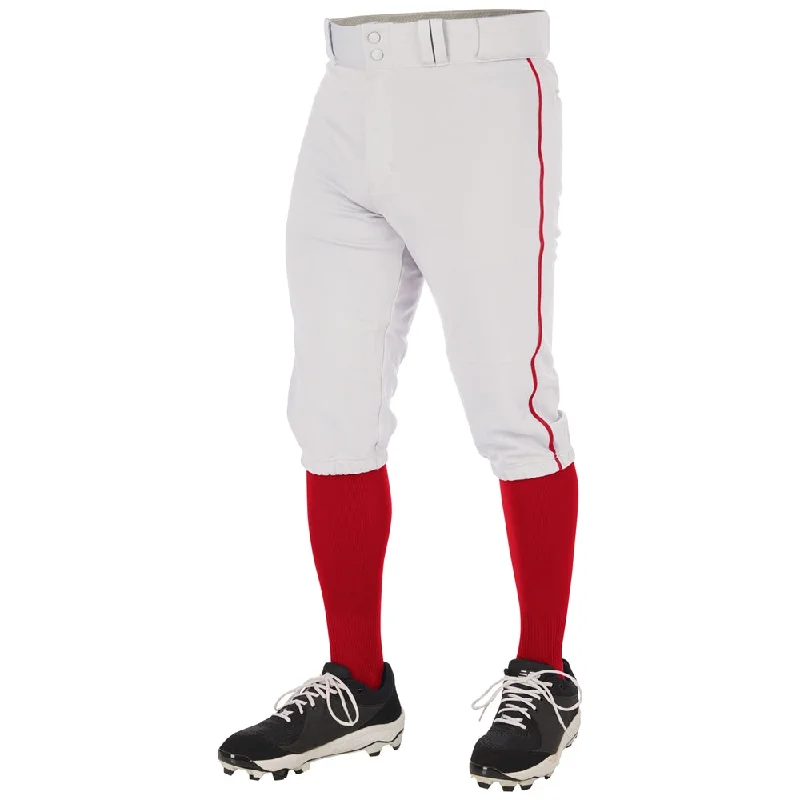 WHITE/ SCARLET