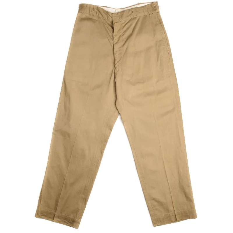 Markdowns VINTAGE USMC KHAKI TROUSERS PANTS 1972 VIETNAM WAR SIZE W30 L31
