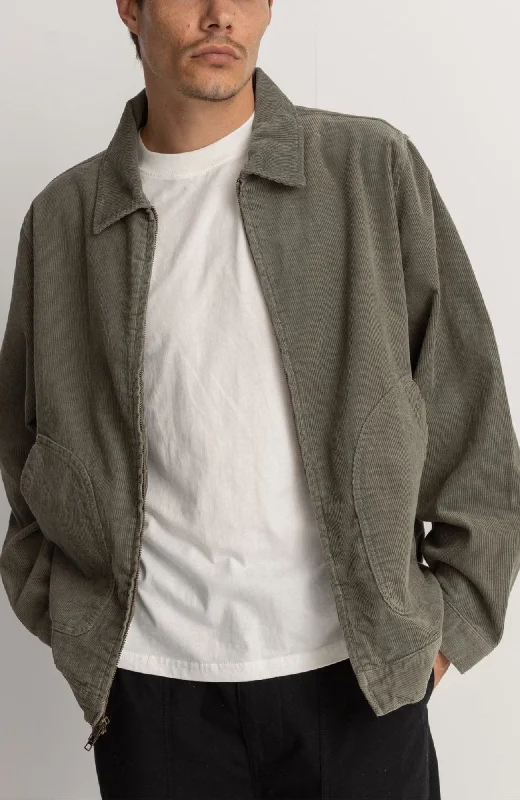 Weekend Bargains to Grab Cord Utility Jacket Sage