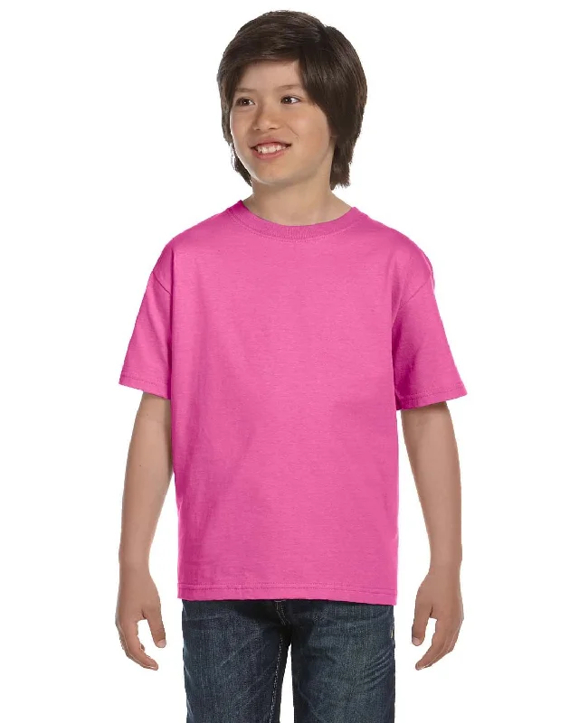 Top Pick Gildan Youth DryBlend 50/50 T-Shirt | Azalea