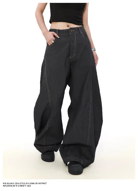 Weekend Deals That Thrill Wide Curved Inverted Jeans
