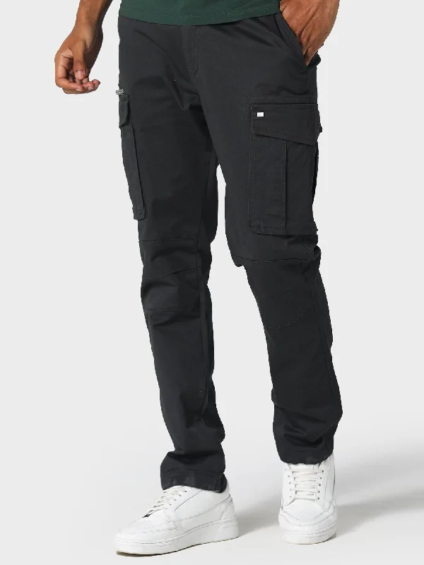Unbeatable Prices Newton Charcoal Cargo Pants
