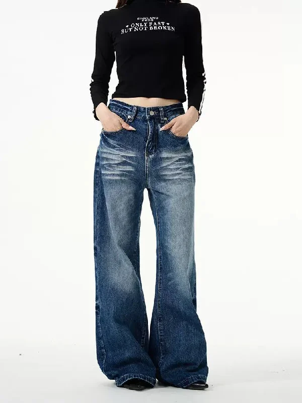 Weekend Offers That Thrill Whiskers Emphasis Faded Jeans