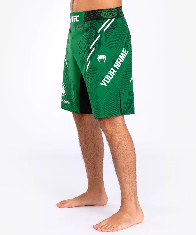 Weekend Shopping Bliss UFC Adrenaline by Venum Personalized Authentic Fight Night Men's Fight Short - Long Fit - Green Weekend Shopping Bliss UFC Adrenaline by Venum Personalized Authentic Fight Night Men's Fight Short - Long Fit - Green