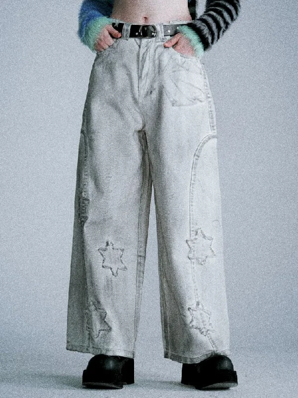 Super Sale Intentionally Old Dirty Pants【s0000005393】