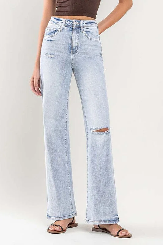 Bargain Prices 90's Vintage Super High-Rise Flare Jeans