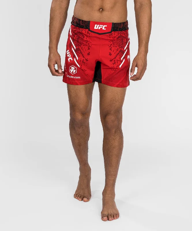 Best Deals UFC Adrenaline by Venum Authentic Fight Night Men's Fight Short - Short Fit - Red Best Deals UFC Adrenaline by Venum Authentic Fight Night Men's Fight Short - Short Fit - Red