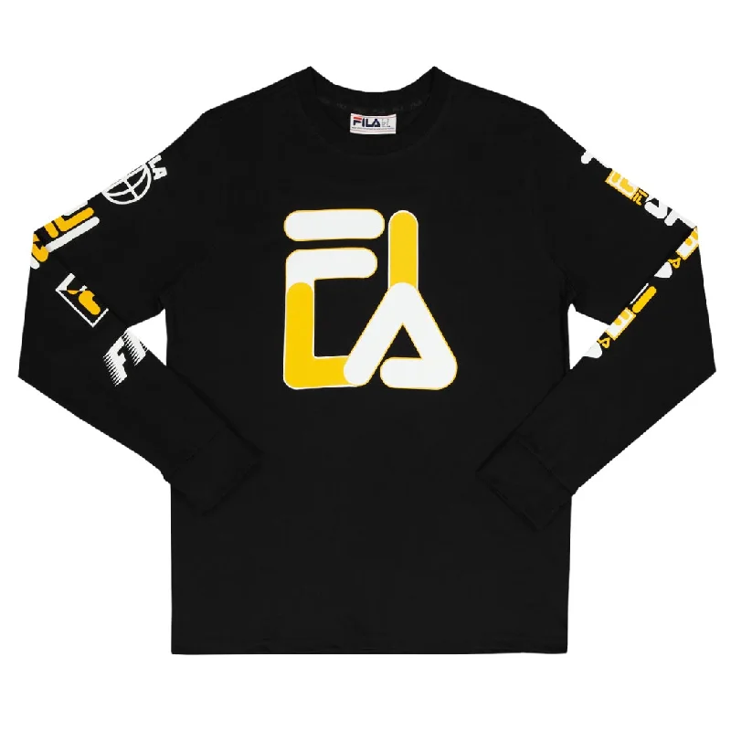 Price Drop FILA - Men's Sandro Long Sleeve T-Shirt (LM935188 001)