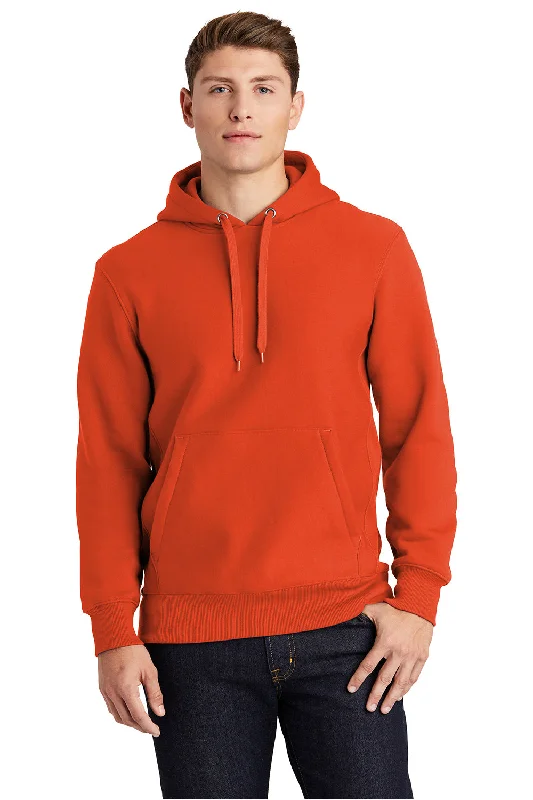 Weekend Specials to Delight Sport-Tek Mens Fleece Hooded Sweatshirt Hoodie w/ Pouch Pocket - Orange Weekend Specials to Delight Sport-Tek Mens Fleece Hooded Sweatshirt Hoodie w/ Pouch Pocket - Orange
