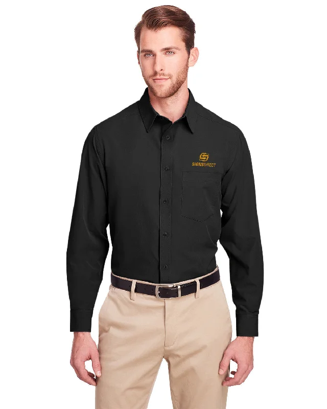 Online Only UltraClub Bradley Performance Woven Shirt