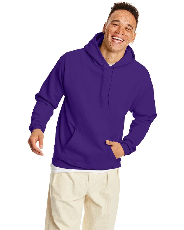 Weekend Special Hanes 50/50 Hoodie Sweatshirt | Athletic Purple