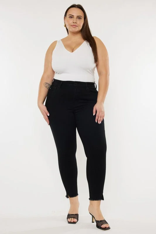 Big Discounts Plus High Rise Ankle Skinny Jeans