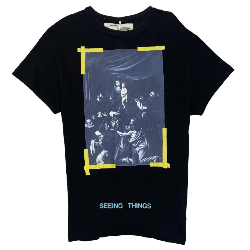 Deal of the Day Men's Caravaggio T-Shirt Black Size XS