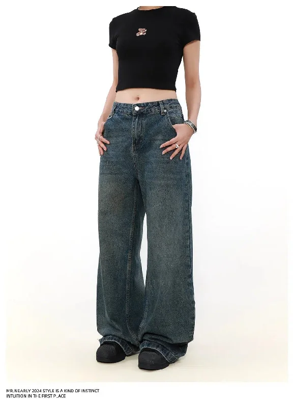 Weekend Savings Spectacular Washed Loose Fit Jeans