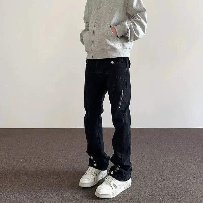 Final Clearance Seams Multi-Detailed Jeans