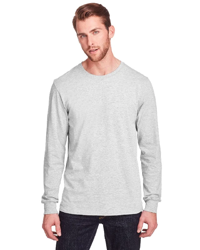 Weekend Specials to Relish Fruit of the Loom Adult ICONIC Long Sleeve T-Shirt | Oatmeal Heather Weekend Specials to Relish Fruit of the Loom Adult ICONIC Long Sleeve T-Shirt | Oatmeal Heather