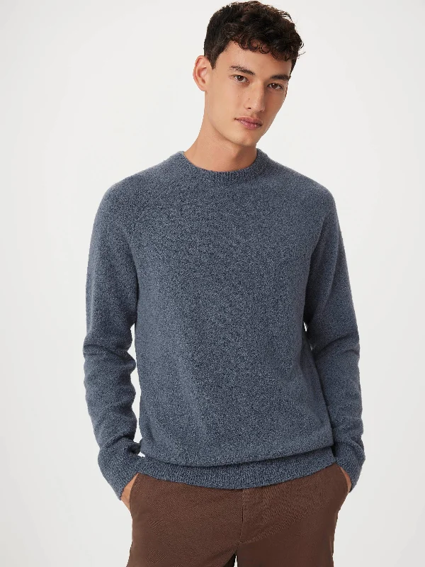 Top Pick The Seawool® Boucle Sweater in Vintage Indigo