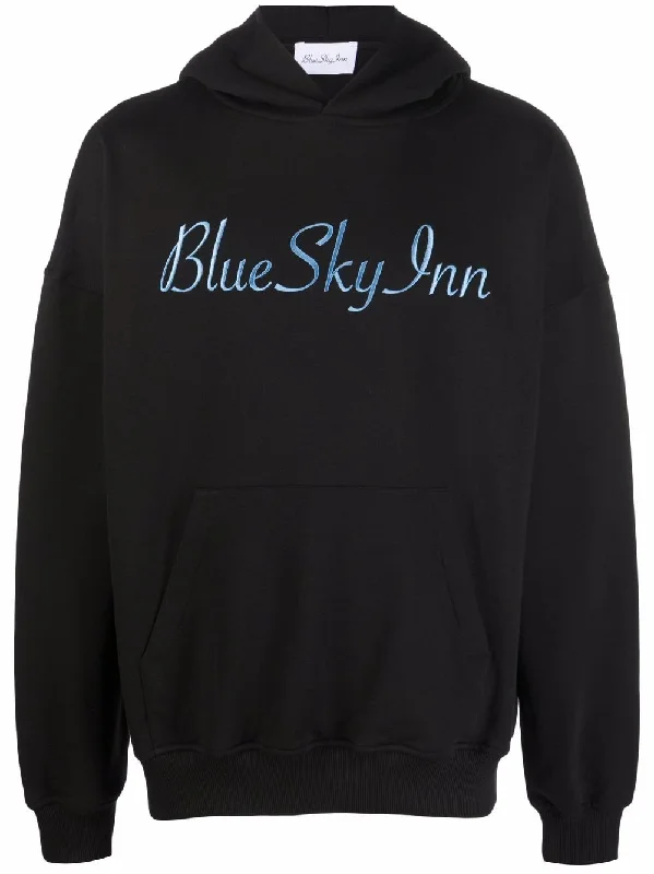 Time-Limited Offer Logo-Print Pullover Hoodie