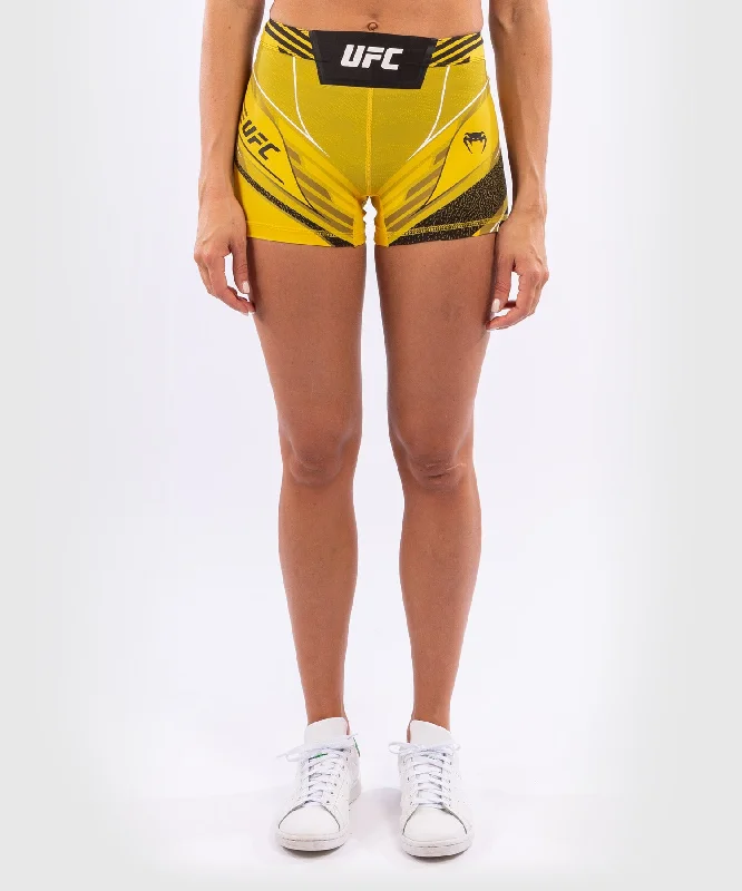 Clearance Items UFC Venum Authentic Fight Night Women's Vale Tudo Shorts - Short Fit - Yellow Clearance Items UFC Venum Authentic Fight Night Women's Vale Tudo Shorts - Short Fit - Yellow