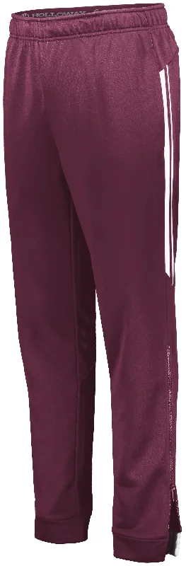 MAROON/WHITE