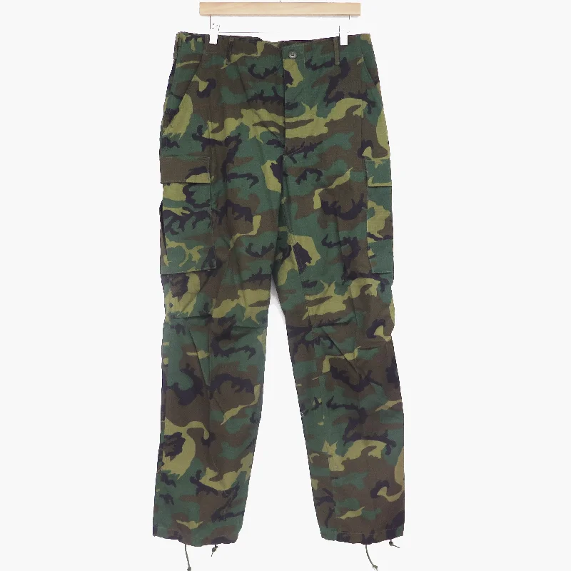 Customer Appreciation Sale US ARMY FIELD TROUSERS PANTS ERDL 1980 SIZE MEDIUM LONG DEADSTOCK