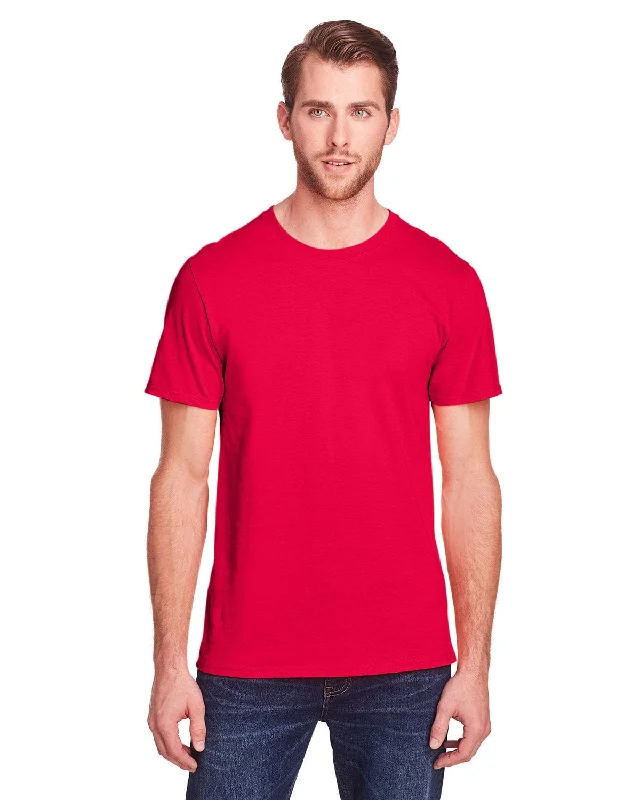 Act Fast Fruit of the Loom Adult ICONIC T-Shirt | True Red