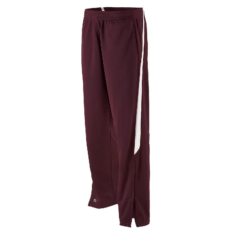 MAROON/WHITE