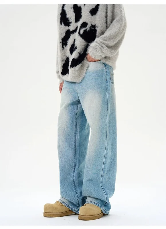 Limited Time Discount Light Fade Spots Jeans