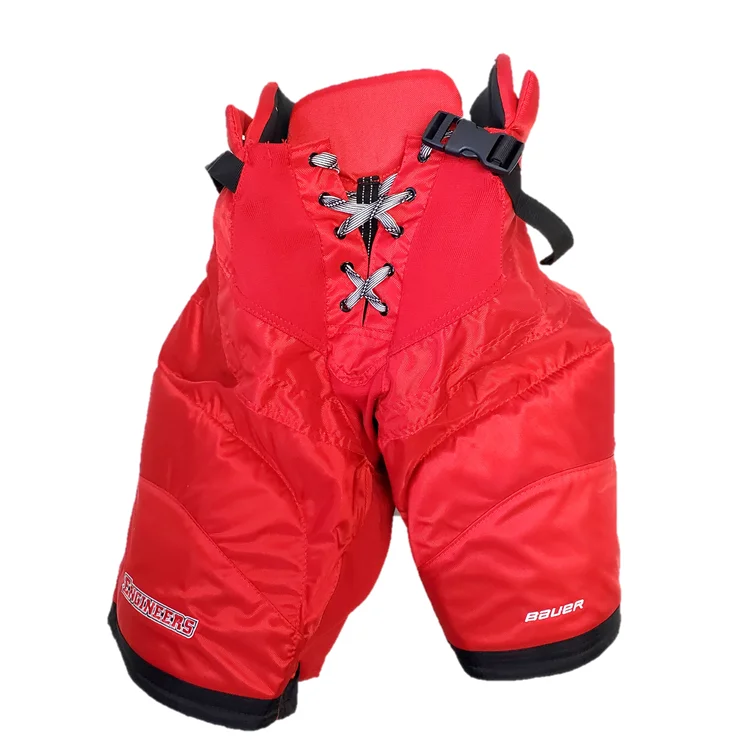 Weekend Steals Await Bauer Nexus - NCAA Pro Stock Hockey Pant (Red/Black)