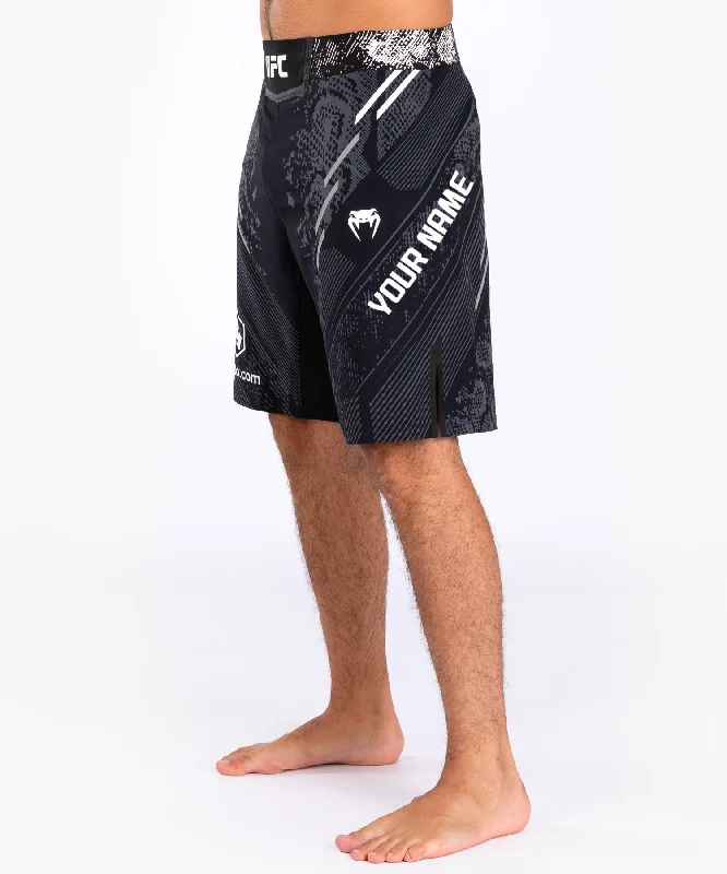 Early Access UFC Adrenaline by Venum Personalized Authentic Fight Night Men's Fight Short - Long Fit - Black Early Access UFC Adrenaline by Venum Personalized Authentic Fight Night Men's Fight Short - Long Fit - Black